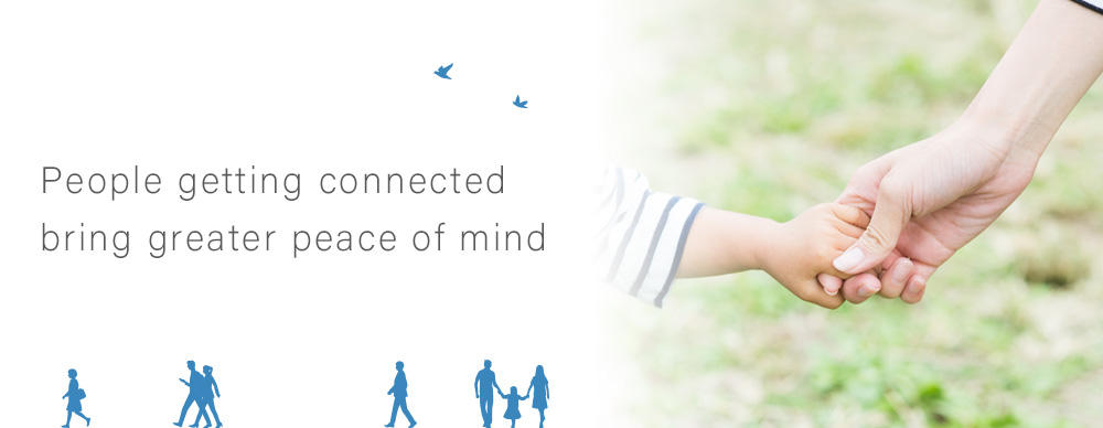 People getting connected bring greater peace of mind